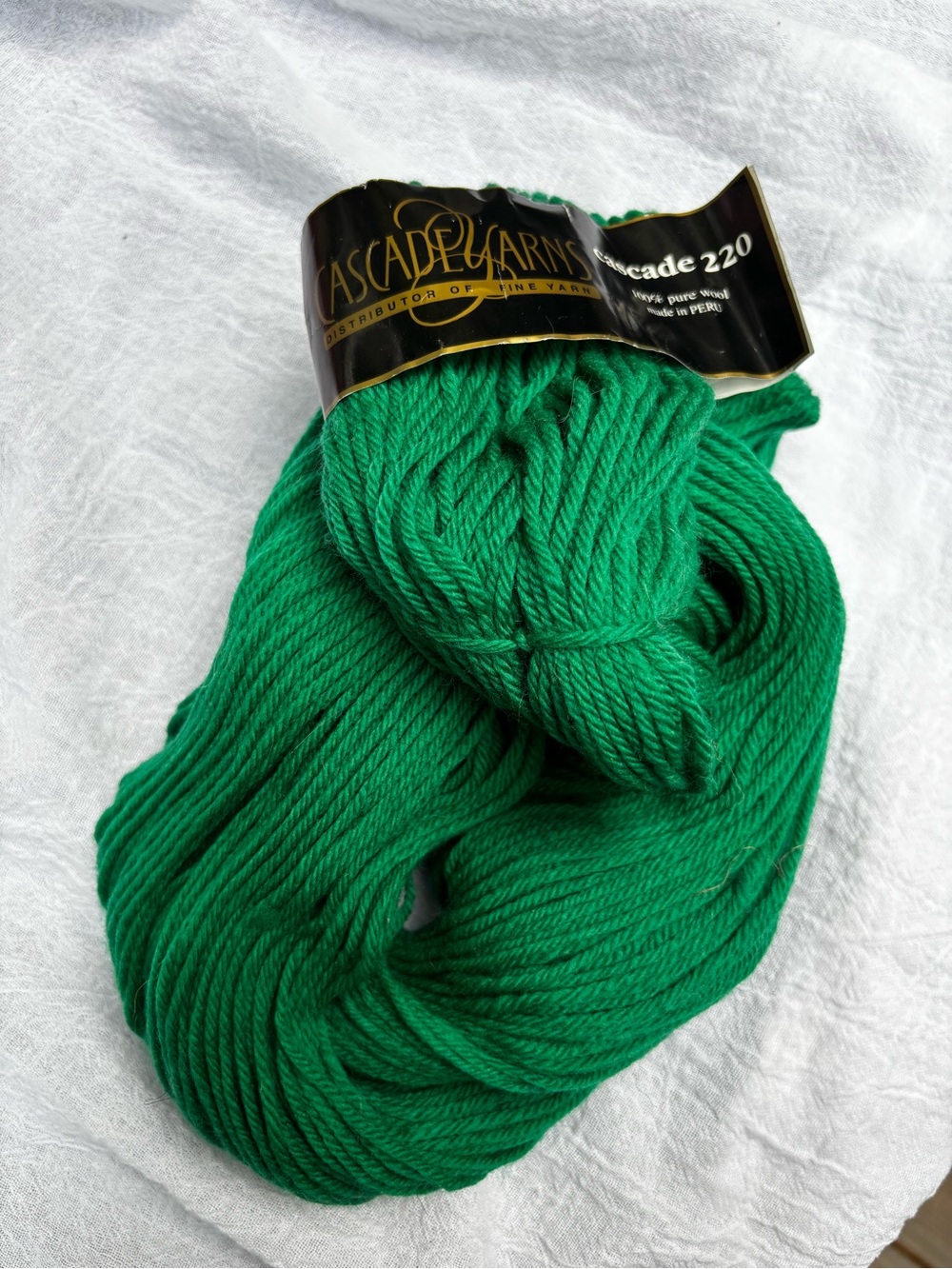 Cascade Yarns 220 Wool Yarn Made in Peru 1 skein